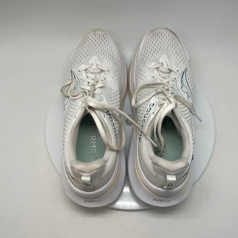 Saucony Sneakers Womens 10.5 Guide 17 S10936-220 White‎ Running Athletic Shoes